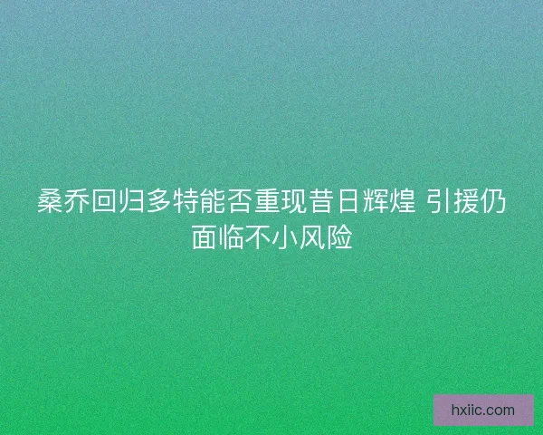 桑乔回归多特能否重现昔日辉煌 引援仍面临不小风险 桑乔回归多特能否重现昔日辉煌 引援仍面临不小风险